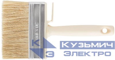 Макловица натуральная светлая щетина пластиковый корпус "мини" 30х100мм FIT 01651