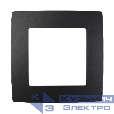 Рамка 1-м 12-5001-05 антрацит ЭРА Б0014745