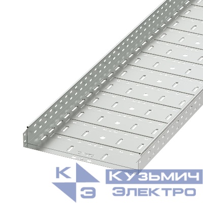 Лоток листовой перфорированный 500х100 L3000 сталь 1мм DKC 35346