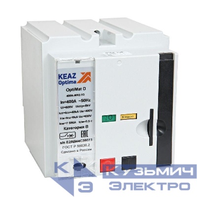 Привод двигательный OptiMat D400 D630-220DС-У3 КЭАЗ 260102