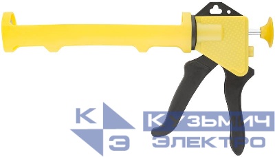 Пистолет для герметика 225мм полукорпусной полипропиленовый корпус FIT 14238