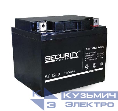 Аккумулятор ОПС 12В 40А.ч SF 1240 Security Force 4614030010011
