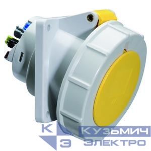 Розетка встраиваемая 32А 5п 4ч 110В IP67 100х92 Bals 120346