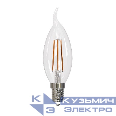 Лампа светодиодная LED-CW35-11W/3000K/E14/CL PLS02WH Sky прозр. картон Uniel UL-00005170