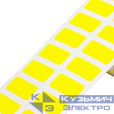 Этикетка 165х5 полиэстер глянцевый желт. (рул.) DKC TAP165YGR