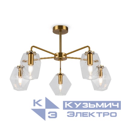 Люстра Dimension 60Вт E14х5 IP20 Freya FR5177PL-05BS