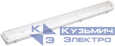 Светильник ЛЛ ЛСП 3908А 2х36Вт G13 IP65 с ЭПРА IEK LLSP3-3908A-2-36-K03