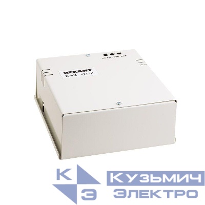 Блок питания резервированный DC-496 12В 2А под АКБ 7А.ч Rexant 34-0496