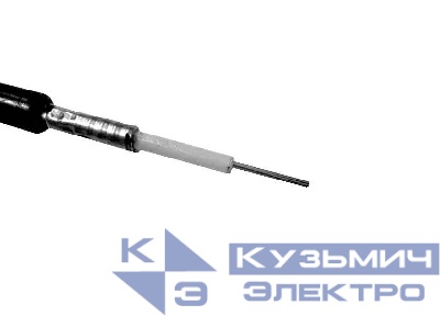 Кабель волоконно-оптический 16 (SМ - 9/125), наружный, бронированный, PE, черный, 2000м