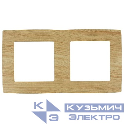 Рамка 2-м 12-5002-11 сосна ЭРА Б0019147