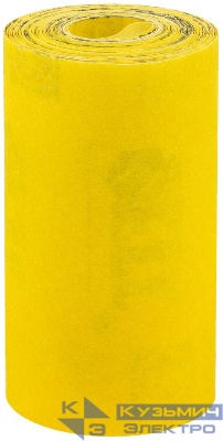 Рулон шлифовальный мини на бумажной основе алюм./оксидный абразивный слой 115ммх5м Р 80 FIT 38064