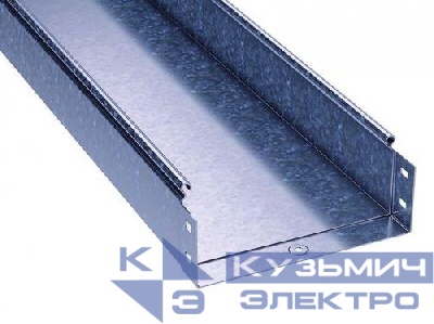 Лоток листовой неперфорированный 100х80 L3000 сталь 1.2мм DKC 3506212