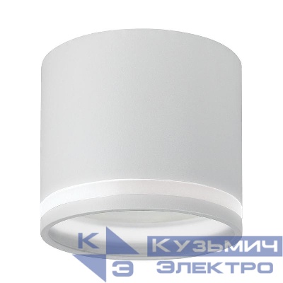 Светильник HL362 LUNA 12Вт GX53 230В потолочн. бел. FERON 41996