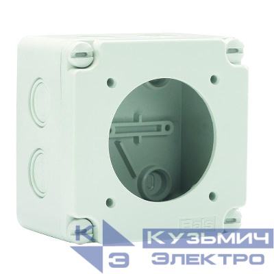 Коробка 102х102мм IP67 под розетку 75х75мм Bals 18049