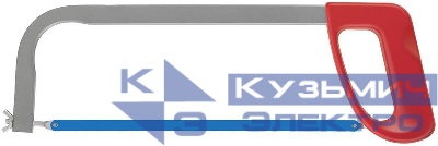 Ножовка по металлу 300мм пластик. ручка КУРС 40055