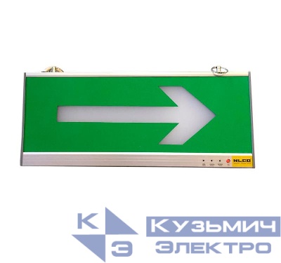 Светильник EHP3-02-23 Направление движения (E49) NLCO 600066