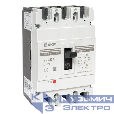 Выключатель автоматический 3п 250/250А 35кА ВА-99М PROxima EKF mccb99-250-250m