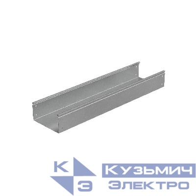 Лоток листовой неперфорированный 200х100 L3000 сталь 1мм "Стандарт ПЛЮС" LNEplus100-200-1.0-3000 INOX304 КМ PL5373