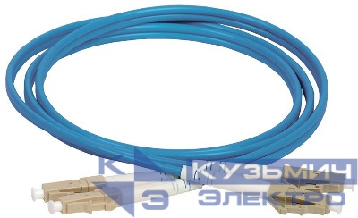 Патч-корд оптический коммутационный соединительный для многомодового кабеля (MM); 50/125 (OM4); LC/UPC-LC/UPC (Duplex) (дл.5м) ITK FPC5004-LCU-LCU-C2L-5M