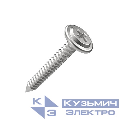 Саморез с прессшайбой усиленный ГОСТ 4.2х32 (уп.100шт) Промрукав PR17.00345