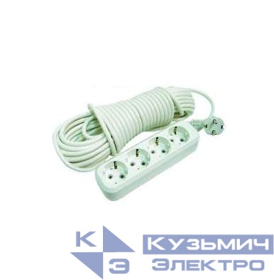 Удлинитель 4х15м с заземл. 16А IP20 Makel MGP159