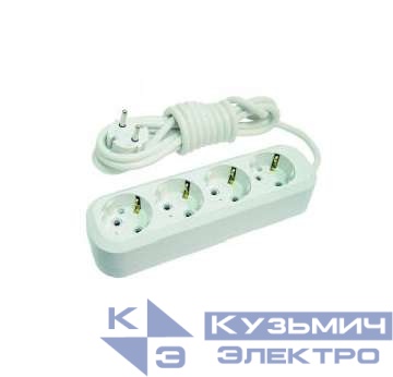 Удлинитель 4х5м с заземл. 16А IP20 Makel MGP154
