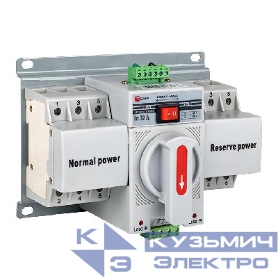Устройство автоматического ввода резерва АВР 3п C 32А 400В MCB PROxima EKF ats-mcb-32c-3p-pro
