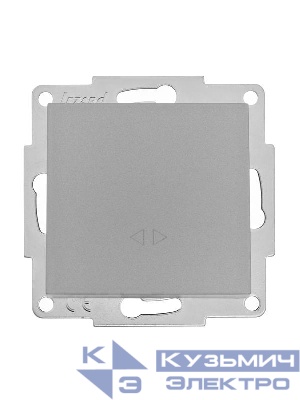 Выключатель промежуточный 1-кл. СП Vesna механизм платина LEZARD 742-3588-107