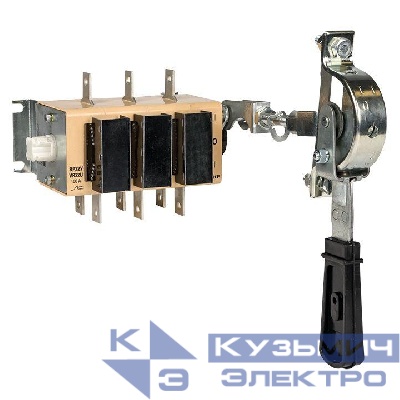 Выключатель-разъединитель ВР32У-31A71240-R 100А 2 напр. с дугогасит. камерами с передней смещенной рукояткой MAXima EKF uvr32-31a71240-r