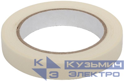 Лента малярная креппированная клейкая 19ммх50м КУРС 11292