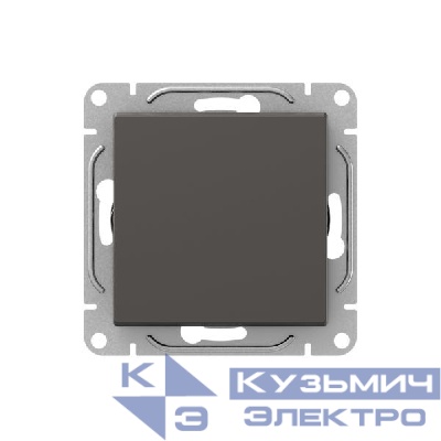 Выключатель кнопочный 1-кл. СП Эпика механизм мокко EKF UP1-SWM-13