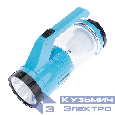 Фонарь аккумуляторный туристический/поисковый/кемпинговый головн. + боков. свет с Powerbank на солнечн. батарее индикатор зарядки выносн. ЗУ от сети (в компл.) Rexant 75-721