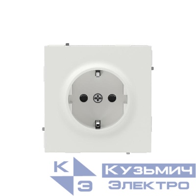Розетка силовая KANT 2P+E защ. шторки бел. песок DKC 7010003