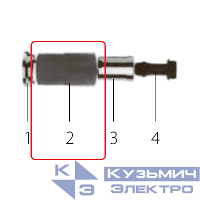 Запчасть №2 для FDPAG-H8. Теплоизоляционная оболочка
