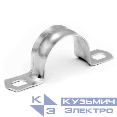 Скоба крепежная двухлапковая d8мм с крепежными отверстиями 8.5х6мм DKC H8DH8.5X6