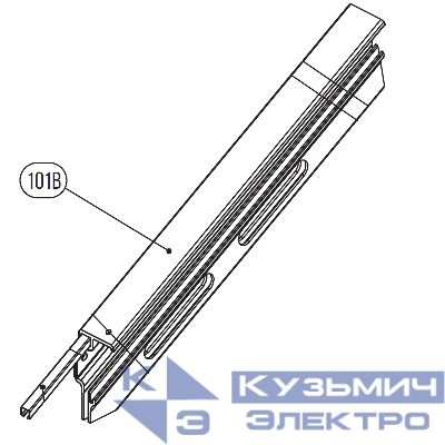 Запчасть №101B для HGSR. Магазин