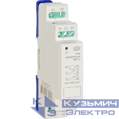 Реле промежуточное МРП-2 УХЛ4 24В AC/DC Меандр A8302-16932481