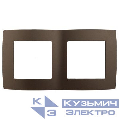 Рамка 2-м 12-5002-13 бронза ЭРА Б0019371