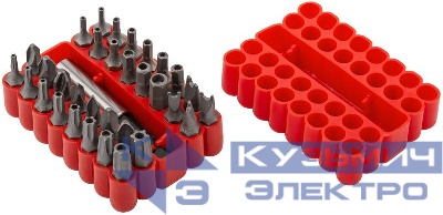 Набор бит 33шт CrV FIT 57855