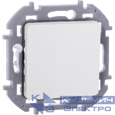 Выключатель 1-кл. Inspiria 10А IP20 250В 10AX механизм бел. IEK 673600
