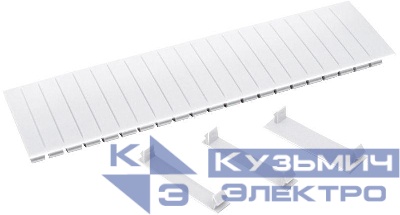 Заглушка 12 мод. бел. IEK YZM10-12-K01