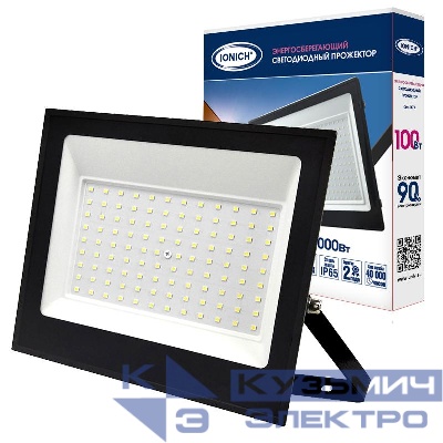 Прожектор светодиодный IFLSLED-DOB-100-865-BL-IP65 IONICH 1479