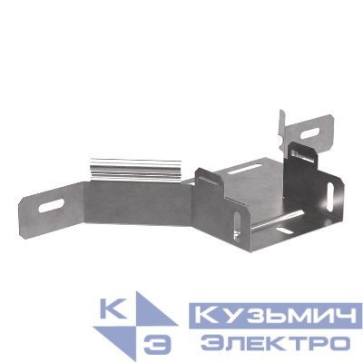 Ответвитель для лотка горизонтальный 100х50 с крышкой Стандарт Промрукав PR16.8293