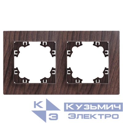 Рамка 2-м Афина универс. венге Universal A0044-V