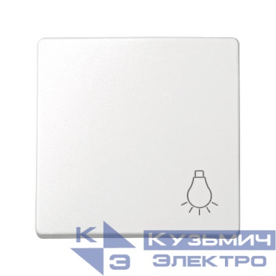 Клавиша "лампа" для 73150-39 Simon73 Loft бел. 73018-60