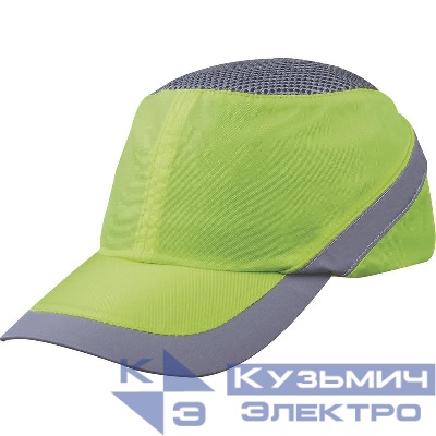 Каскета AIRCOLTAN козырек 7см флуоресцентный желт./сер. Delta Plus COLTAAIJAFL
