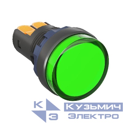 Индикатор сигнальный со встроенным диодом 220В зел. DKC M22L-F220GPP