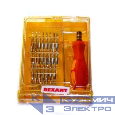 Набор отверток для точечных работ 32 предмета REXANT 12-4701