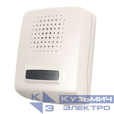 Звонок проводной Сверчок тройной ди-до 220В 80-90дБА бел. МОНОМАХ СВ-02