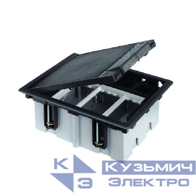 Лючок 1 S-мод. Simon Connect сер. + рамка глуб. 70-100мм SF170-1